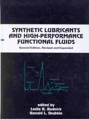cover image of Synthetic Lubricants and High-Performance Functional Fluids